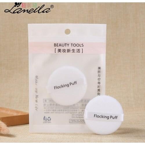 Flocked Delicate Puff Single Pack Soft And Not Eat Powder Makeup Air Cushion Bag A798