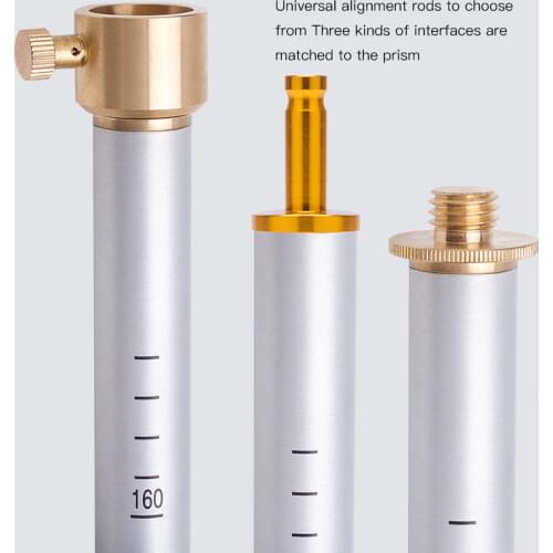 New LETER Prism Pole, Surveying for Survey rod pole With 5/8 x11 thread