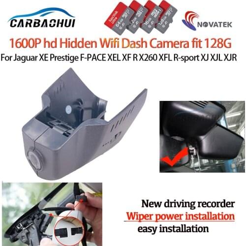 NEW Car dvr Video Recorder Dash Cam Camera For Jaguar XE Prestige F-PACE XEL XF R X260 XFL R-sport XJ XJL XJR