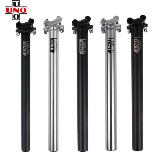 UNO SP-619 27.2/30.9/31.6*350mm Aluminum Alloy Mountain Bike Seat Post Ultralight Seatpost Bicycle Parts