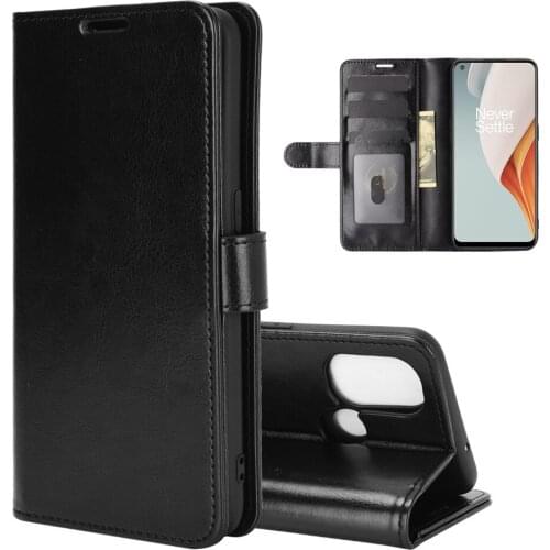 Luxury Flip For ONEPlUS Nord 8 Pro 8T 9 N10 5G N100 Protective Phone Case Retro Wallet Card Book Style Leather Cover Bag