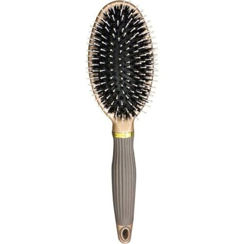 Bristle Hair Brush for Women Kids Thick Curly Wet Dry Hair, Smoothing Detangling Hairbrush Adds Shine