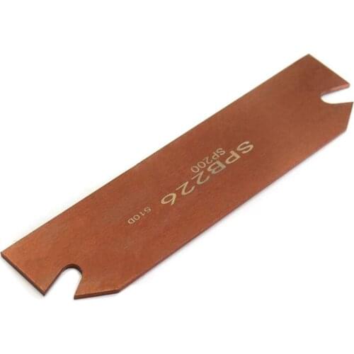 Carbide Inserts Sp200 Rotary Tool Deep Cutting Board High-quality Other Machine Tools Brown 2mm XMetal Metal Slot Knife Plate
