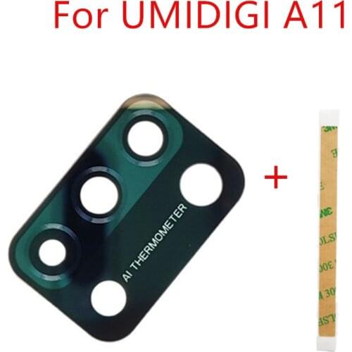 For UMIDIGI A11 Cell Phone Rear Back Camera Lens Glass Spare Parts Screen Protective