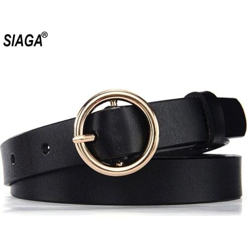 1.8cm Wide Ladies Genuine Leather Belt Ring Pattern Fashion Wind Belt Factory Direct Selling Pants Accessories FCO167