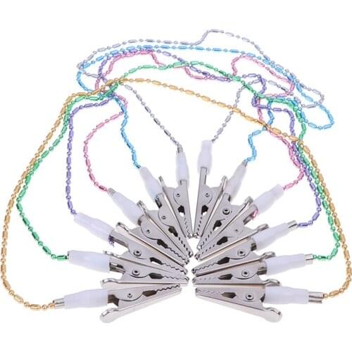 1 Pcs Dental Scarf Clip Dentist Lab Material Scarf Clip/Napkin Holders/Spring Rope Dental Tools Oral Dental Supplies