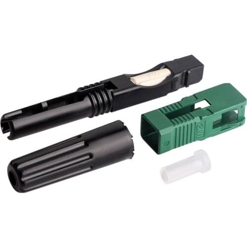 200PCS/lot SC APC 3M8802-TLC/3 3M Style Fiber Optic Quick Connector SC SM 3.0MM Jacket Cold Connector