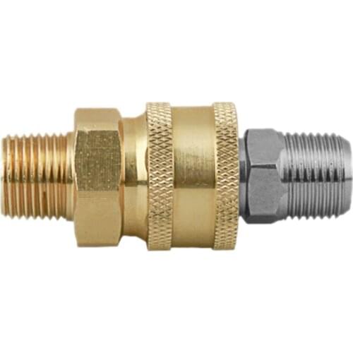 3/8 Inch NPT Quick Release Connector Fitting for High Pressure Washer Gun & Hose