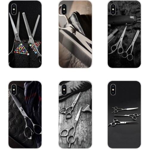 Accessories Phone Shell Covers For Xiaomi Mi4 Mi5 Mi5S Mi6 Mi A1 A2 A3 5X 6X 8 CC 9 T Lite SE Pro Hair Stylist Scissors Brush