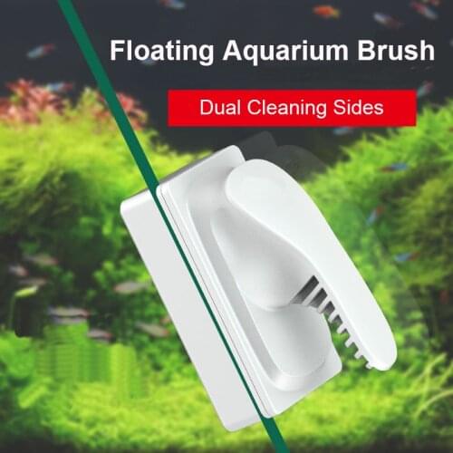 Aquarium Fish Tank Magnetic Brush Cleaner Tools