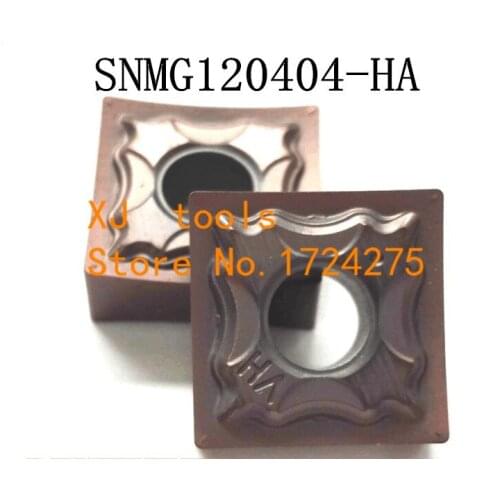 Free shipping 10PCS SNMG120404-HA carbide CNC inserts,CNC lathe tool,apply to stainless steel and steel processing, insert MSSNR