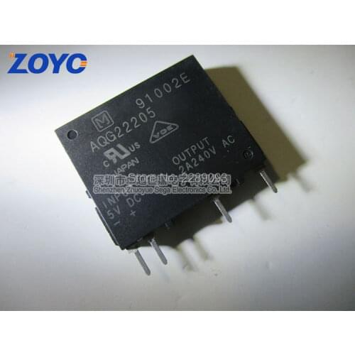 Free Shipping!5pcs AQG22205 AQG22205-5VDC Pin-4
