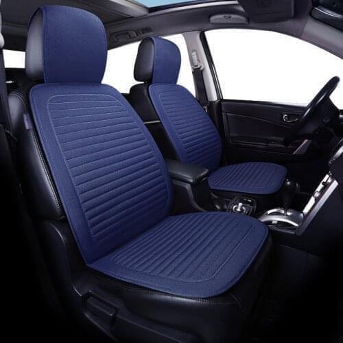ZHOUSHENGLEE Universal Flax Car seat covers for Ssangyong all model Actyon Kyron Tivolan Rexton korando car styling accessories