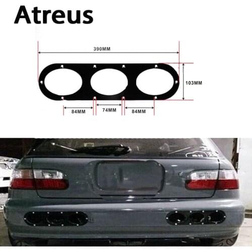 Atreus2X Car Styling Bumper Race Deflector Air Diffuser Panel For Opel astra h j g Insignia Vectra C Mokka Suzuki Subaru Hyundai
