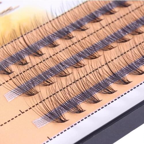 Hot sale Grafting hot melt 20 0.10 hair grafting false eyelashes single cluster planting eyelashes Natural mink hair silk lashes