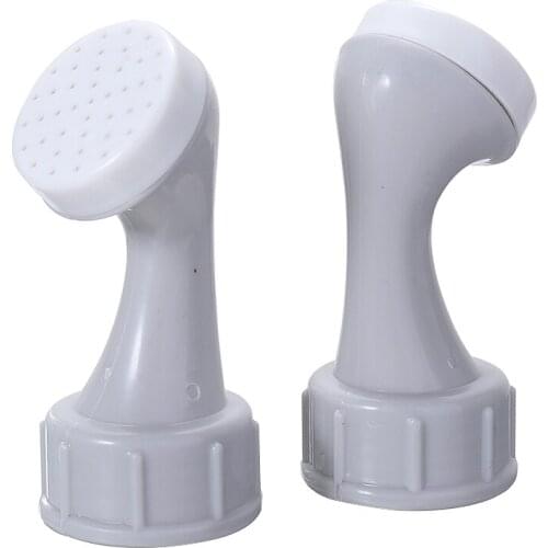2PCS Grey Plant Watering Head Screw Cap Bottle Shower Sprinkler Can Spray Tool For Watering Potted Plants or Seedlings
