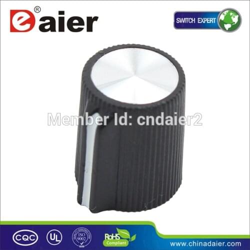 KN-112(16*17) 16*17mm Samll Round Knurled Pointer Amp Volume Knobs For Potentiometer Aluminum