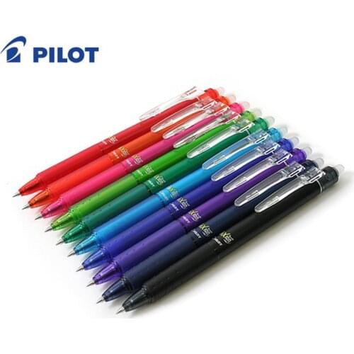 Original Pilot press type baile erasable pen lfbk-23ef 0.5mm 10pcs/lot (10 colors)