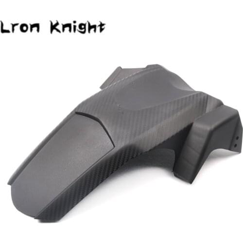 For YAMAHA NMAX155 NMAX 155 N-MAX155 N-MAX 155 Scooter Carbon Fiber Pattern PP Plastic Fender Mudguard Rear Tire Hugger Fender