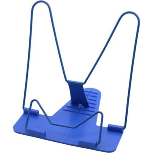 Bookends Portable Foldable Adjustable Bookend Stand Reading Book Stand Document Holder Base Reading Book Holder