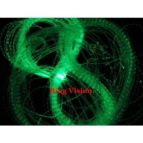 Christmas tree fiber optic lighting decoration, lighting toy for children ,3*0.75mm optic fiber cable ,with IR 24 key remote