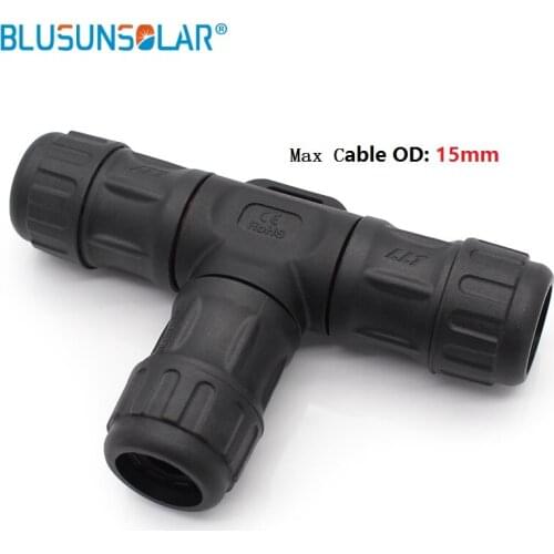10pec lot Max OD15mm wire 25A/35A IP68 L25 Waterproof Connector 2 3 Straight T Shape Outdoor Lighting Connect