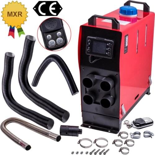12V 2KW-8KW Diesel Air Heater LCD Remote For Truck Caravan Bus Lorry Parking Fuel Heater All in One w/LCD Monitor Digital