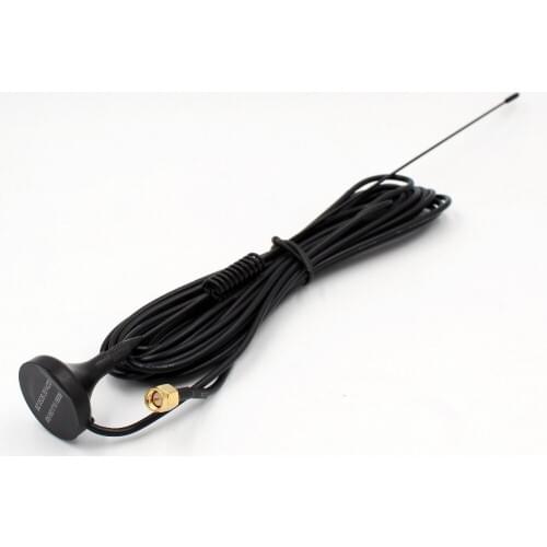 5M 5DB high gain GSM/WCDMA 2G 3G antenna with SMA interface and magnetic base