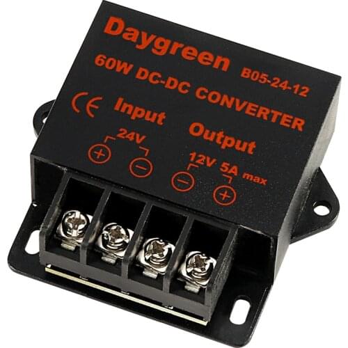 12V to 5V 10A 24V to 5V 3A 5A 10A 15A DC Converter Regulator Car Step Down Reducer 12V/24V to 5V 3A 5A 10A 15AMP