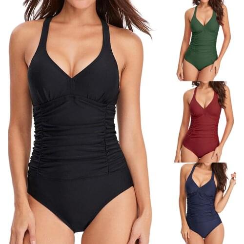 One Piece Plus Size Swimsuit Women Red Slimming Swimwear Sexy Classic Swimming Suit Momokini Summer Beach Bathing Suit Biquini
