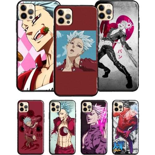 Ban Seven Deadly Sins For iPhone 12 Pro Max Mini Cover TPU Phone Case For iPhone 11 Pro Max XS X XR 7 8 Plus SE