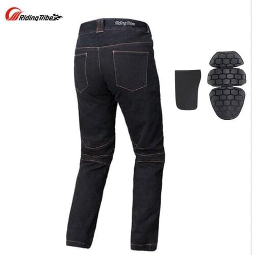 2019 New Riding Tribe HP-11 Motorcycle jeans Pants with knee hip pad Motorbike Oxford trousers size S M L XL 2XL 3XL 4XL