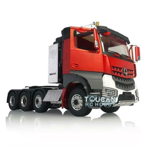 1/14 LESU RC Metal Chassis Rack Model Hercul Tractor Truck Painted Bz Cabin THZH0849-SMT2