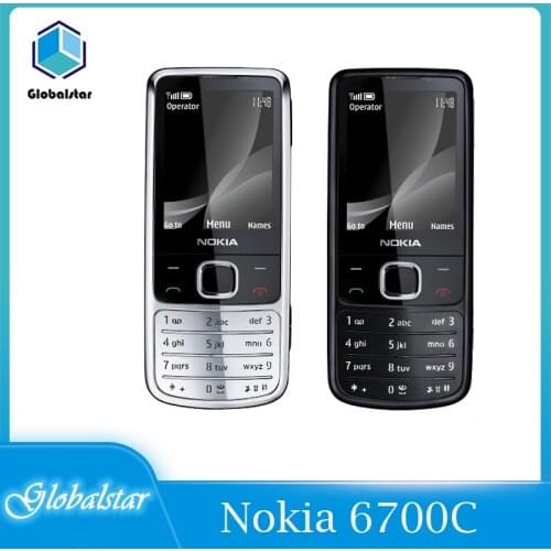 Nokia 6700c Refurbished Original 6700 Classic Cell Phone GPS 5MP 6700c English /Russian/Arabic Keyboard support Free shipping