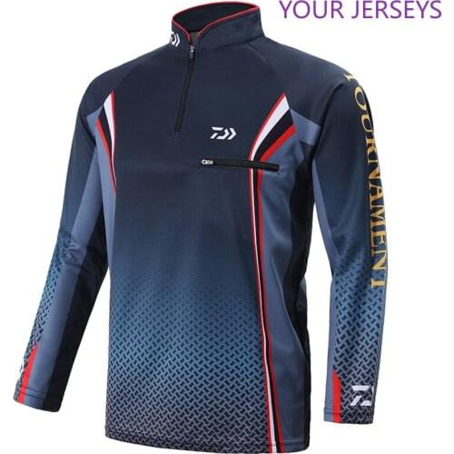 2021 New DAIWA DAWA Men Fishing Clothing Long Sleeve Quick Dry Anti Uv Hiking Shirts Professional Outdoor Wear Pesca DAIWA Pesca