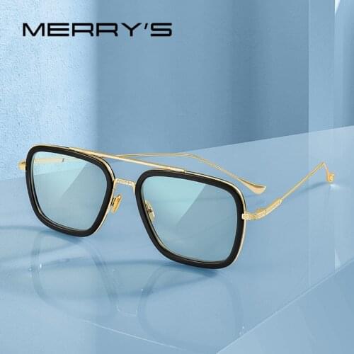 MERRYS DESIGN Anti Blue Ray Light Blocking Glasses For Men Women Fashion Square Computer Eyewear S2394FLG