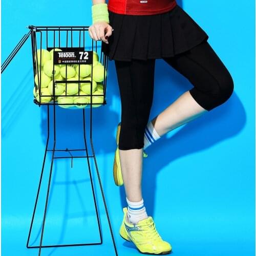 Yoga Table Tennis Clothing Plus Size Badminton Wear Skirt Pants Womens Sports Skirt Quick-drying Calf-Length Pants