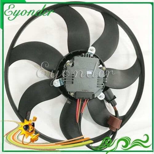 Cooling Condenser radiator Fan for Audi A3 Skoda OCTAVIA SUPERB YETI ALTEA TOLEDO ALTEA 1K0959455DL 1K0959455DT 1K0959455N