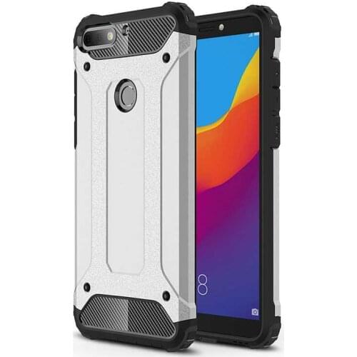 Peaktop Iron Armor Shock Proof 5.99"For Huawei Y7 Pro 2018 Case For Huawei Y7 Pro 2018 Cell Phone Case Cover