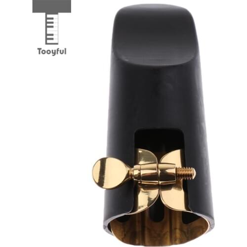Tooyful Durable Alto Saxophone Mouthpieces Ligature Cap Set