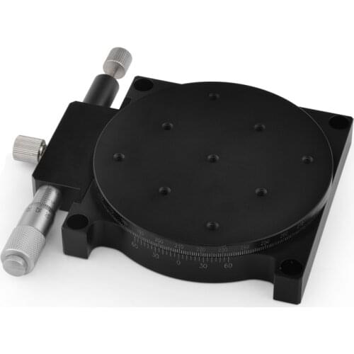 R-axis 60 Micro-slide Rotary Table Manual Fine-tuning Displacement Platform RS40