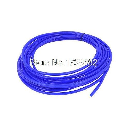Blue 9 Meters 6mm Outside Diameter 4mm Inside Dia PU Air Hose Pipe