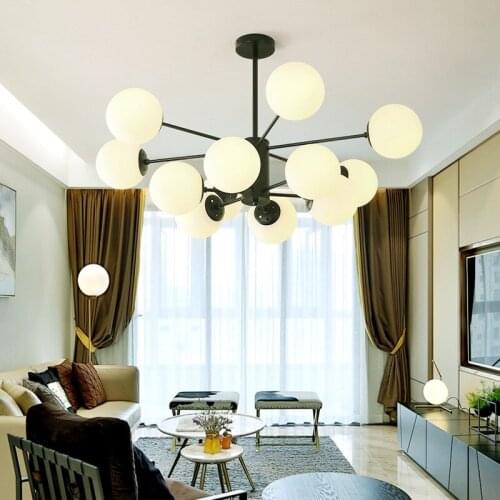 Modern Lustre Chandelier E27 LED Adjustable Hanging Lights for Living room dining room Bedroom estaurant coffee bar