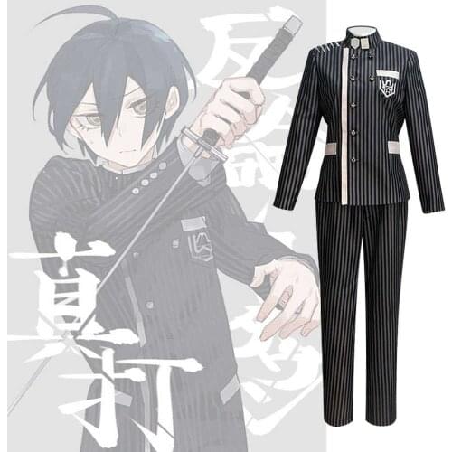 Danganronpa V3 Killing Harmony Saihara Shuichi Super Detective Cosplay Costume+hat