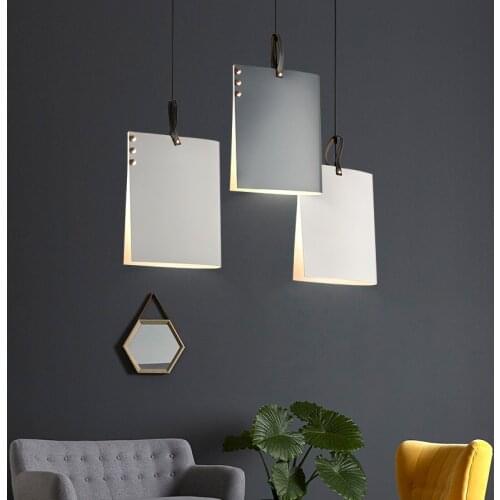 Creative Design Book Pendant Light Indoor Lighting Fixture for Ceiling Kitchen Hanging Lamps Loft Luminaire Home Industrial Deco