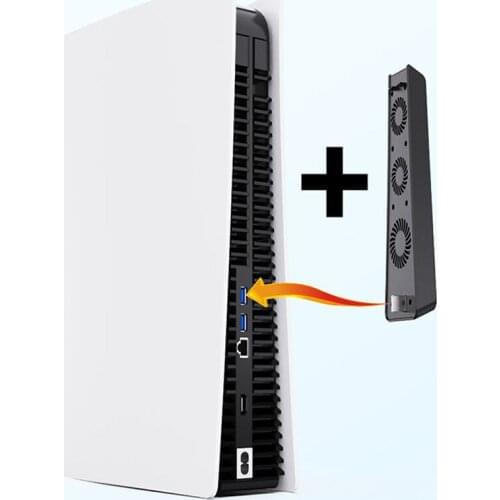 For PS5 Game Version Universal Cooling Fans Plug And Play Silent Cooling Fan Suitable For PS5 Console Cooling Fan