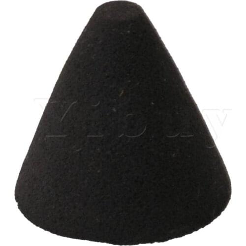 Yibuy Electronic Drum Replacement Parts Percussion Instrument Foam Cone Black