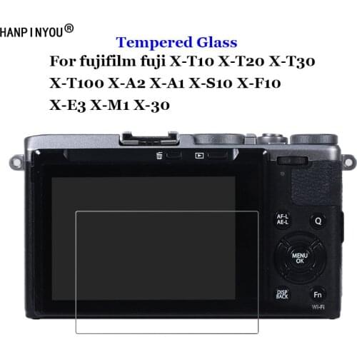 For fujifilm fuji X-T10 X-T20 X-T30 X-T100 X-A2 X-A1 X-S10 X-F10 X-E3 X-M1 X-30 Tempered Glass Camera LCD Screen Protector Film