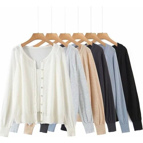 XIKOM 2021 Women High Quality Solid Color Sweater Strap Sweater Cardigan Two-Piece Suit Female Vintage Tight Casual Two-Piece Su