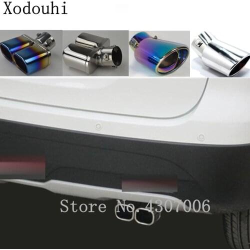 Car Cover Styling Muffler End Tail Pipe Dedicate outlet Exhaust 1pcs For Toyota Corolla Altis 2008 2009 2010 2011 2012 2013